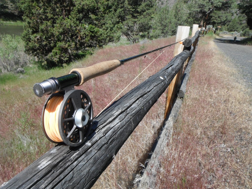 Fly rod and fence