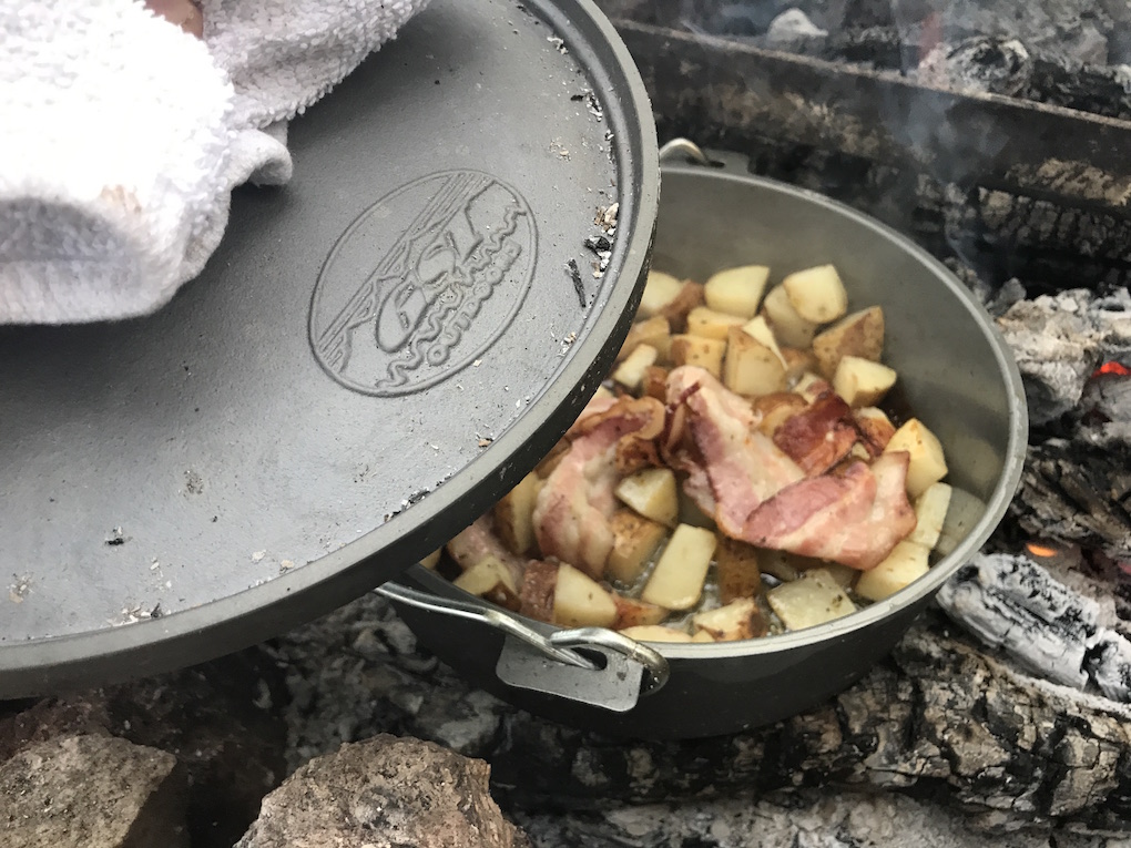 Anodized aluminum dutch oven