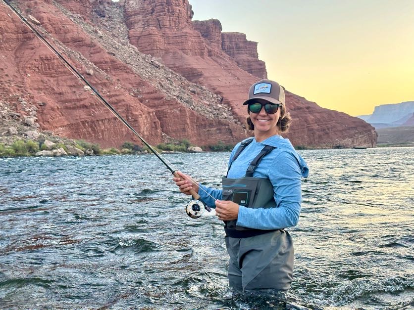 Fly fishing lees ferry
