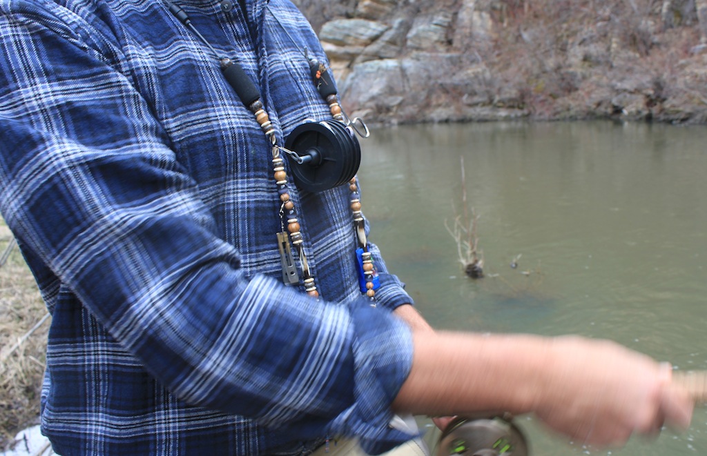 Fly Fishing Tool Holder Lanyard Hanging Necklace Fishing