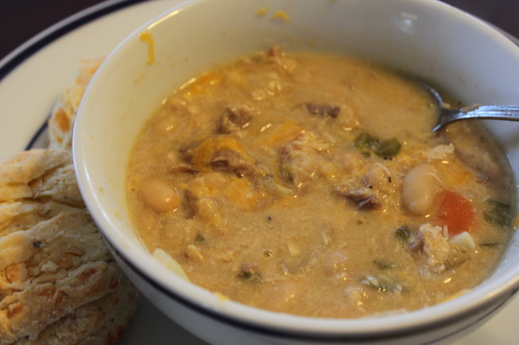 Wild Turkey Chili and Cheddar Biscuits